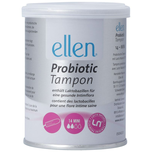 ELLEN mini probiotikus tampon (neu)