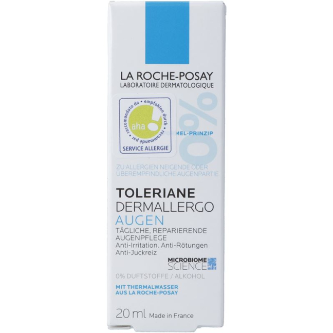 Roche Posay Toleriane Dermallergo Eyes AHA - Ultra-Sensitive Skin Cream