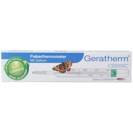 GERATHERM Classic EasyFlip Without Mercury Thermometer
