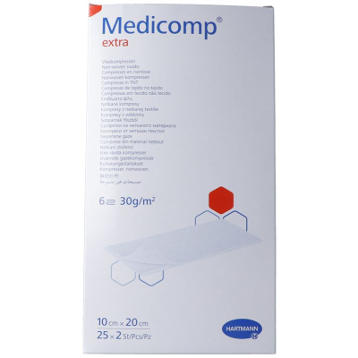 Medicomp Extra 6 fach S30 10x20cm sterilus 25 x 2 Stk