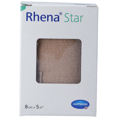 Rhena Star Elastische Binden 8cmx5m altura grande