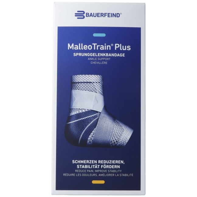 MalleoTrain Plus active bandage size 3 right titanium