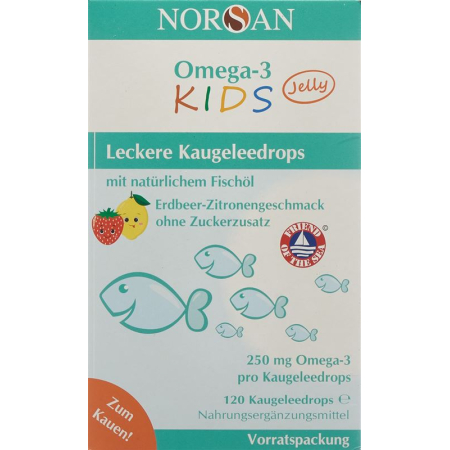 NORSAN Omega-3 Galaretka dla dzieci