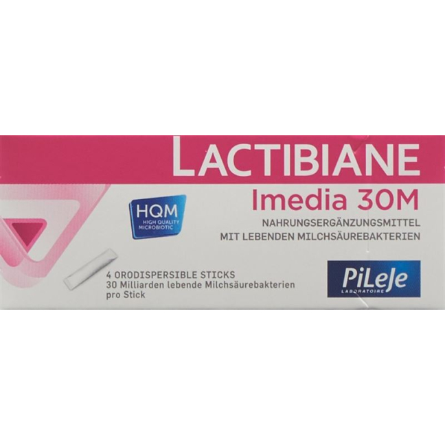LACTIBIANE Imedia Sticks: Probiotic Supplement for Digestive Health