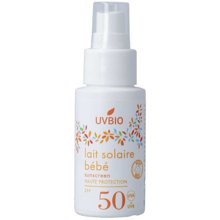 UVBIO Sonnenmilch für Babies SPF50 Bio