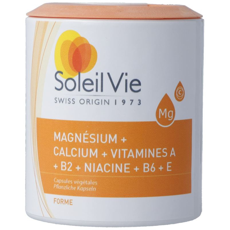 SOLEIL VIE Magnézium Vápnik + Vit Kaps