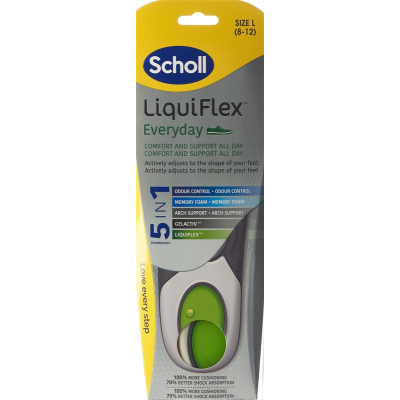 Scholl liquidflex einlegesohle l ជារៀងរាល់ថ្ងៃ 1 ប៉ា