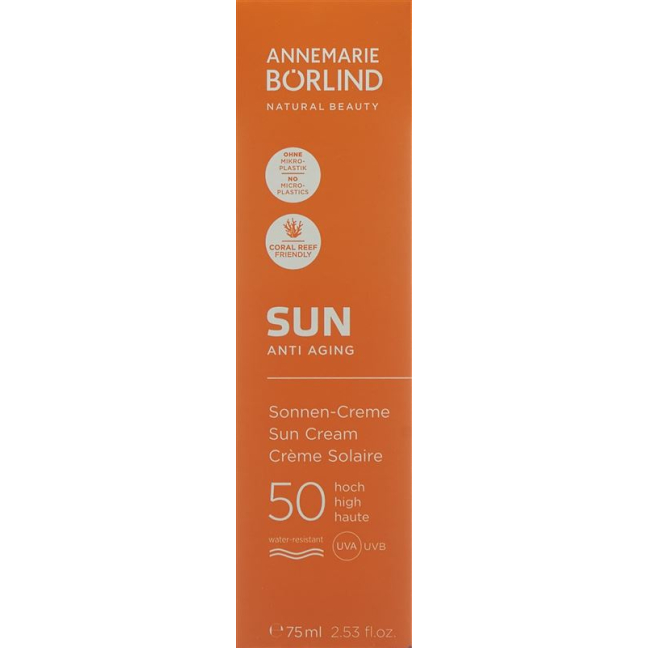 Borlind sun cream sun protection factor 50 (r) 75 ml