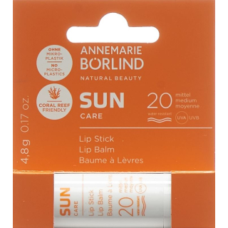 Börlind Sun Lip արևապաշտպան գործոն 20 փայտ 5 գ