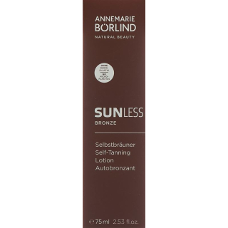 Börlind Sun self-tanner Sunless Bronze Tube Tb 75 ml