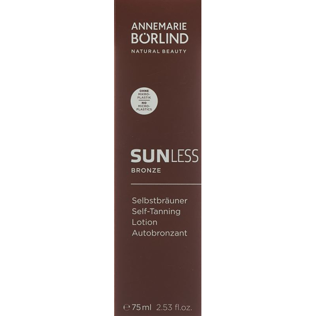 Börlind Sun selvbruner Sunless Bronze Tube Tb 75 ml
