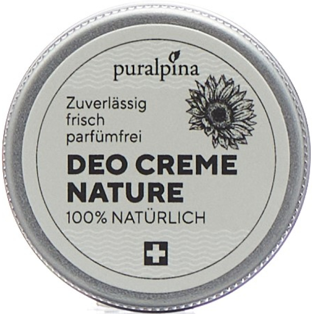 Buy PURALPINA Deo Creme Nature | 100% Natural Deodorant