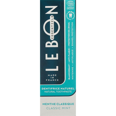 LEBON ESSENTIELS Zahnpasta klasse Minze Bio