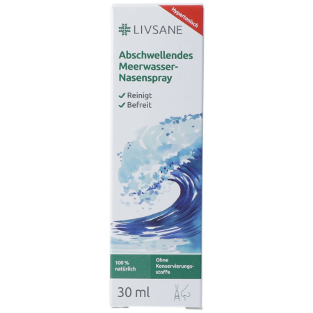 Livsane Nasenspray hypertonische Meerwasser 30 ml