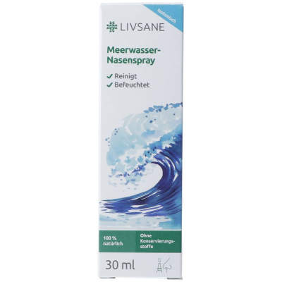 LIVSANE Nasenspray isotonisches Meerwasser