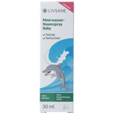 LIVSANE nasal spray baby sea water