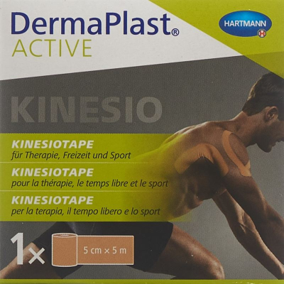 DERMAPLAST ACTIVE KINESIOTAPE 5CMX5M HAU