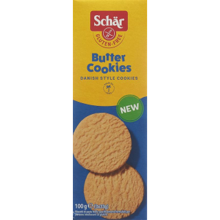 Schär butter cookies glutenfrei 100 גרם