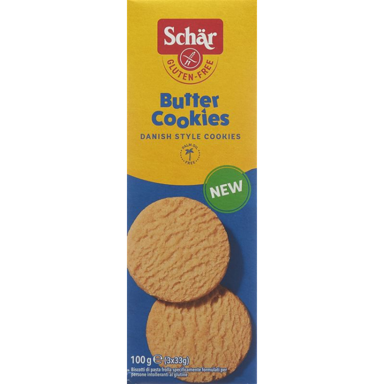 Schär Butter Cookies glutenfrei 100 g