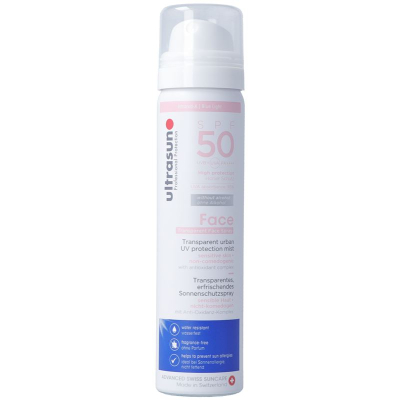 ULTRASUN UV защитна мъгла за лице и скалп SPF50