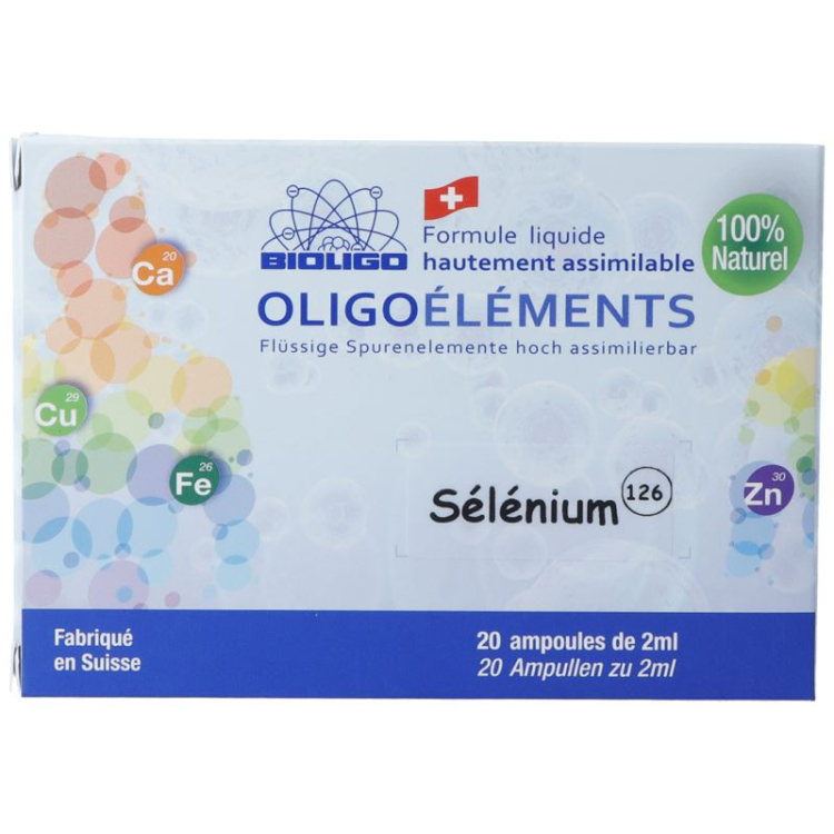 Bioligo Selenium Lös 20 Amp 2 ml