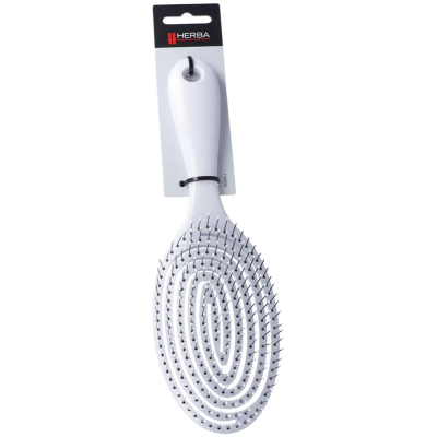 Herba 3D Spiral detangling brush 23cm white large