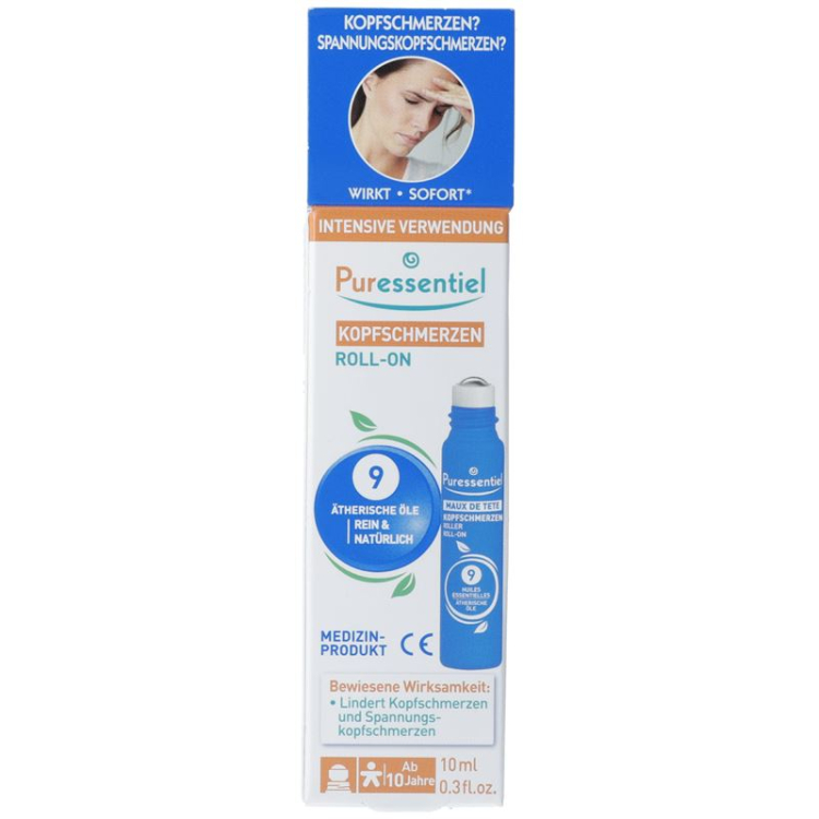 Puressentiel Kopfschmerzen ரோல்-ஆன் 10 மி.லி