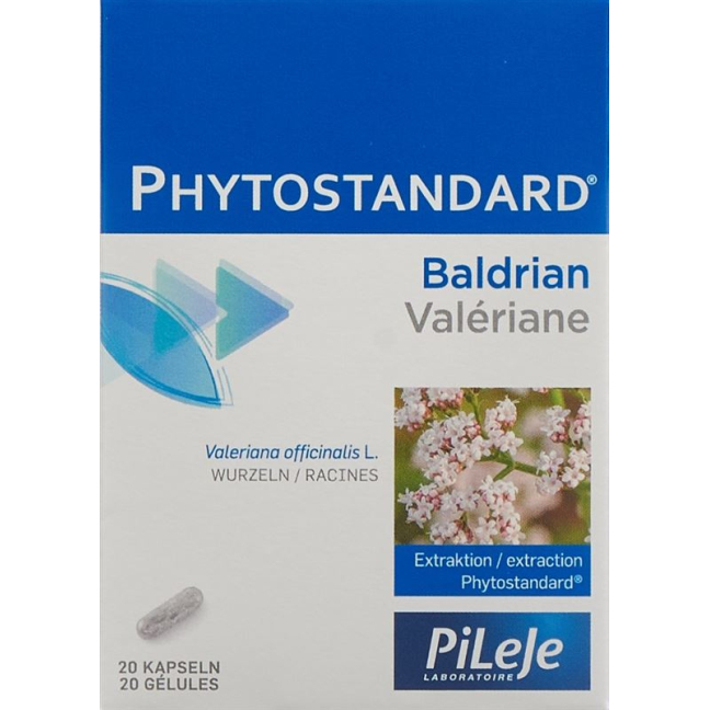 Phytostandard Baldrian Kaps 20 Unidades
