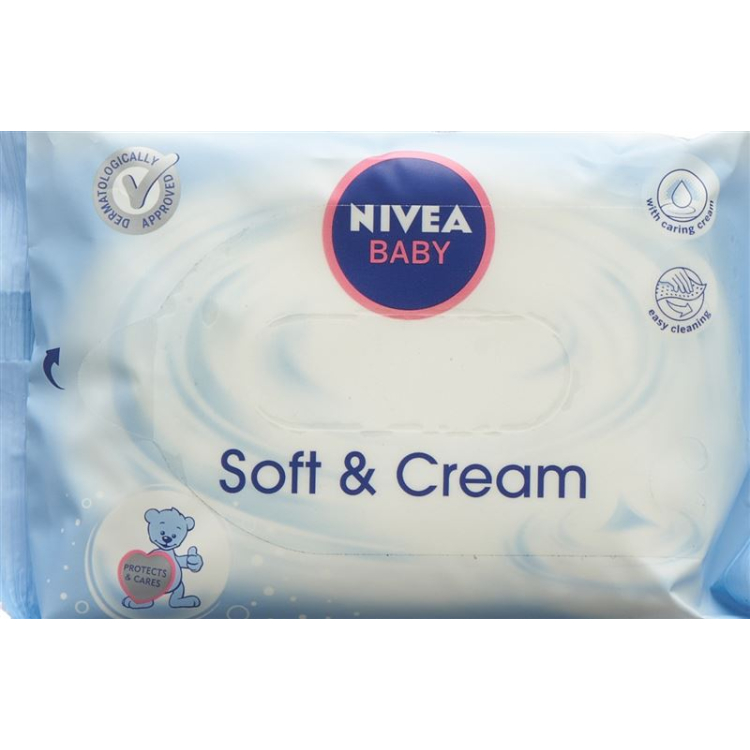 Nivea Baby Soft & Cream Feuchttücher Reisegrösse 20 Stk