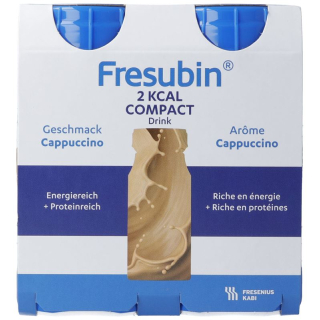 Fresubin 2 kcal Compact DRINK Cappuccino 4 Fl 125 មីលីលីត្រ