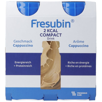 Fresubin 2 kcal kompaktne jook cappuccino 4 fl 125 ml