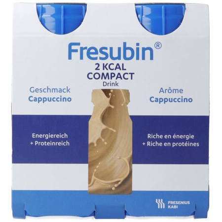 Fresubin 2 kcal Compact BOISSON Cappuccino 4 Fl 125 ml