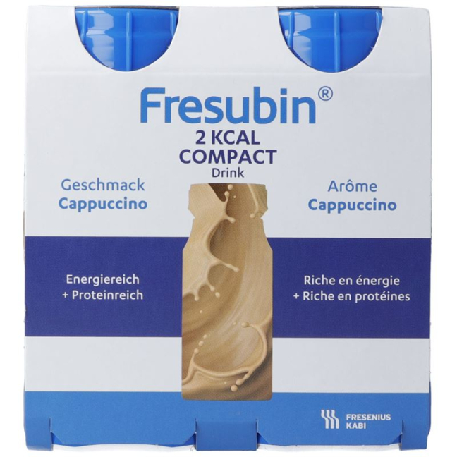 Fresubin 2 kcal Compact DRINK קפוצ'ינו 4 Fl 125 מ"ל