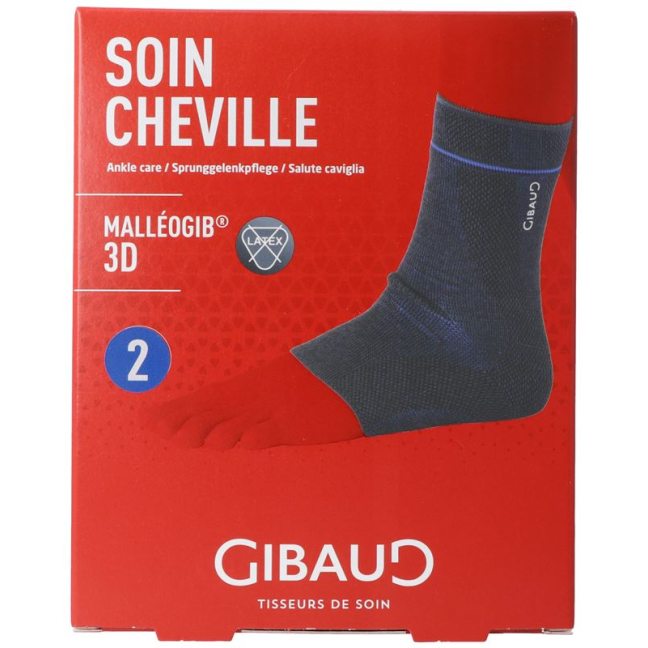 GIBAUD Malleo Gib 3D ankle bandage size 2 20-23 cm