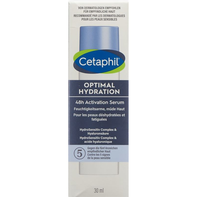 CETAPHIL Optimal Hydration 48h សេរ៉ូមធ្វើឱ្យសកម្ម