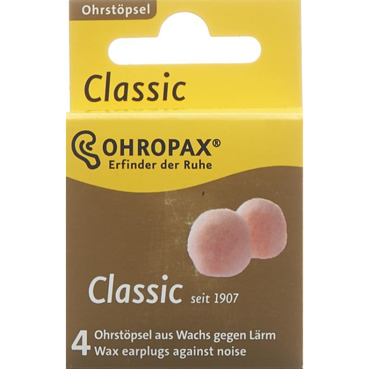 OHROPAX បុរាណ Wachskugeln