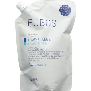 Recharge EUBOS Seife liquide non parf bleu