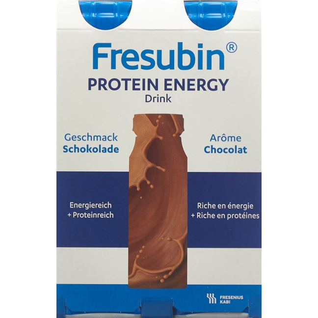 MINUMAN Tenaga Protein Fresubin Schokolade 4 Fl 200 ml