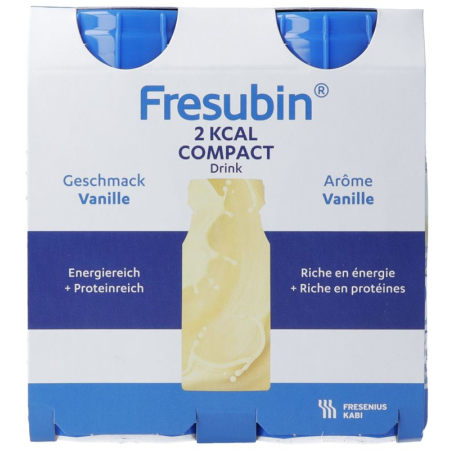 Fresubin 2 kcal Compact DRINK Vanille 4 Fl 125 មីលីលីត្រ