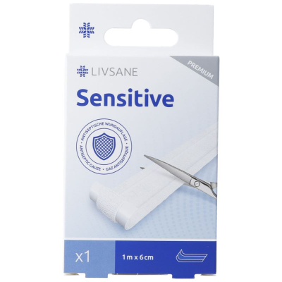 Livsane premium sensitive pflaster 1mx6cm