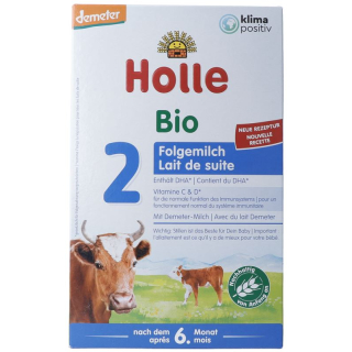 Holle Bio-Volgemelk 2 Plv 600 g