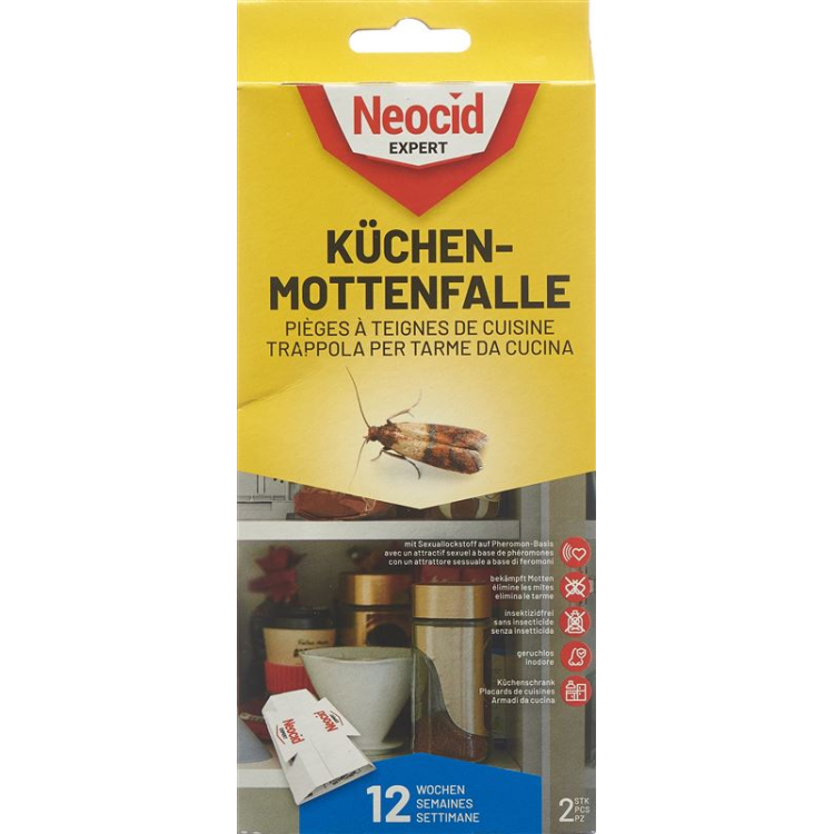 Neocid EXPERT kitchen moth trap 2 pcs