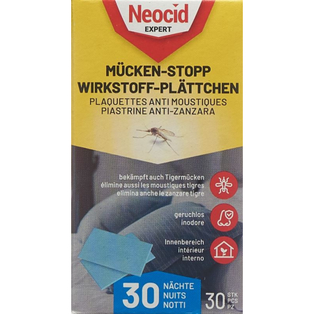 Neocid विशेषज्ञ Mückenstopp Nachfüll-Plättchen 30 Stk