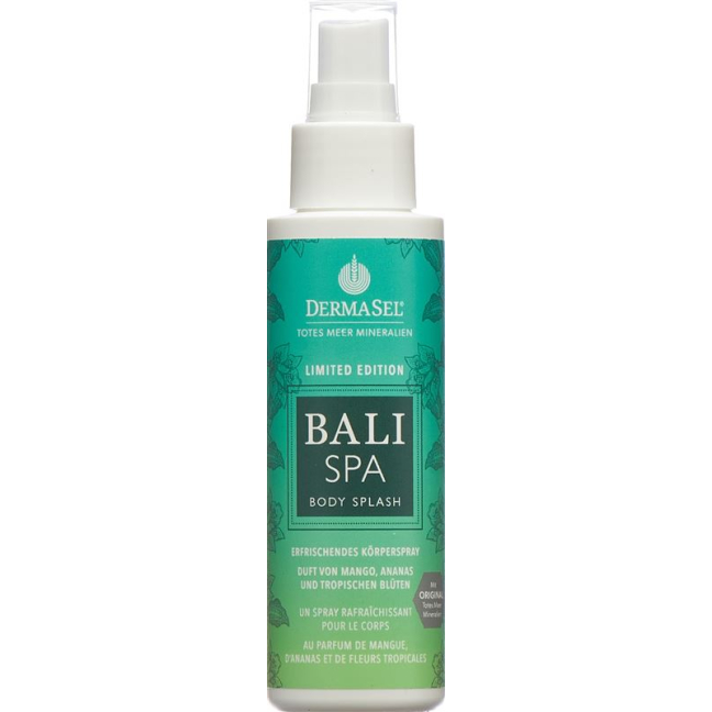 DermaSel Body Splash Spray Bali Spa deutsch/französisch Édition Limitée 100 ml