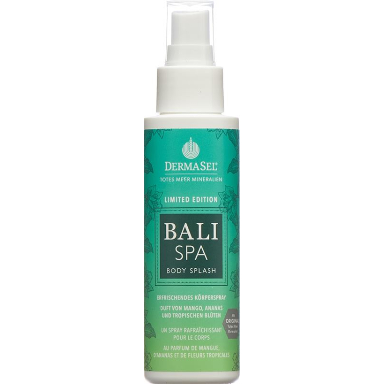 DermaSel Body Splash Spray Bali Spa Limited Edition 100ml