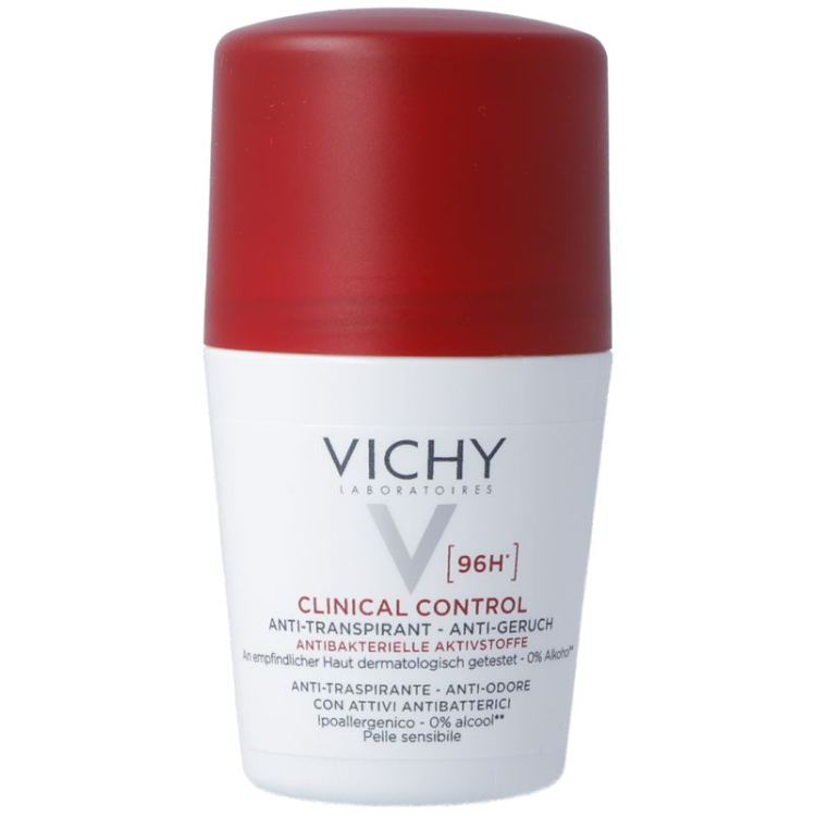 Vichy Deo CLIN CONT Roll on 96h deutsch/italienisch/französisch 50 ml