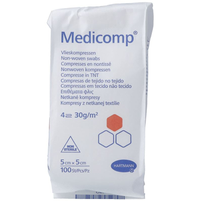 Medicomp 4 fach S30 5x5cm ариутгагдаагүй bag 100 Stk