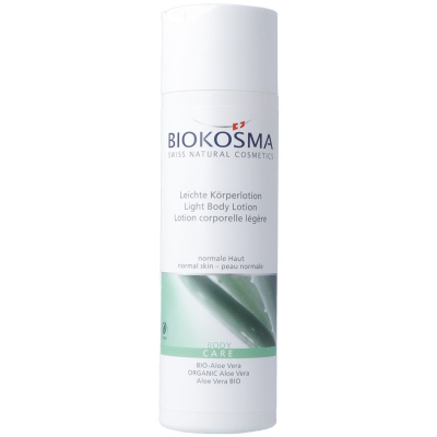 Biokosma leichte körperlotion bio-алое вера