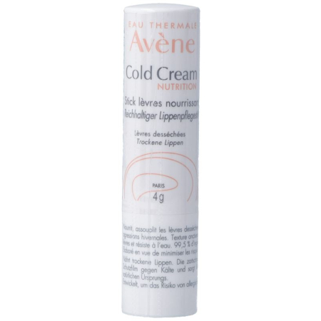 Avene Cold Cream Nutrition reichhaltiger Lippenpflegestift 4 ក្រាម។