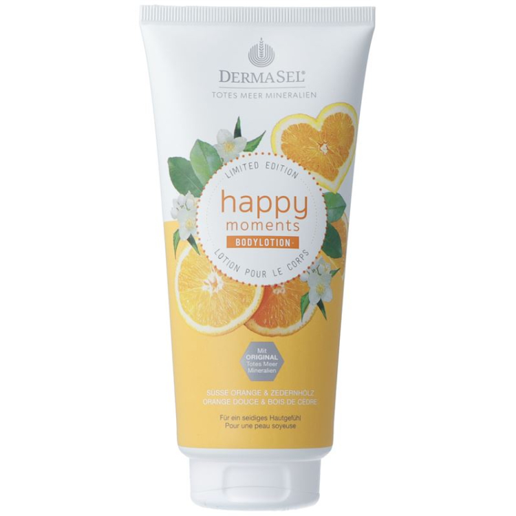 DermaSel Bodylotion happy moments deutsch/französisch Limited Edition Tb 200 ml